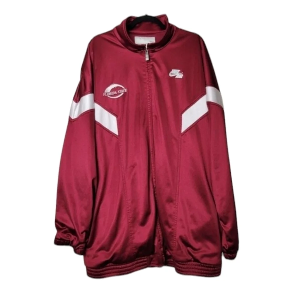 Nike Air Men's 3X Vintage Full Zip Long Sleeve Florida State Warm Up Jacket